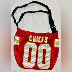 Kansas City Chiefs NFL Shoulders JerseyTote Bag